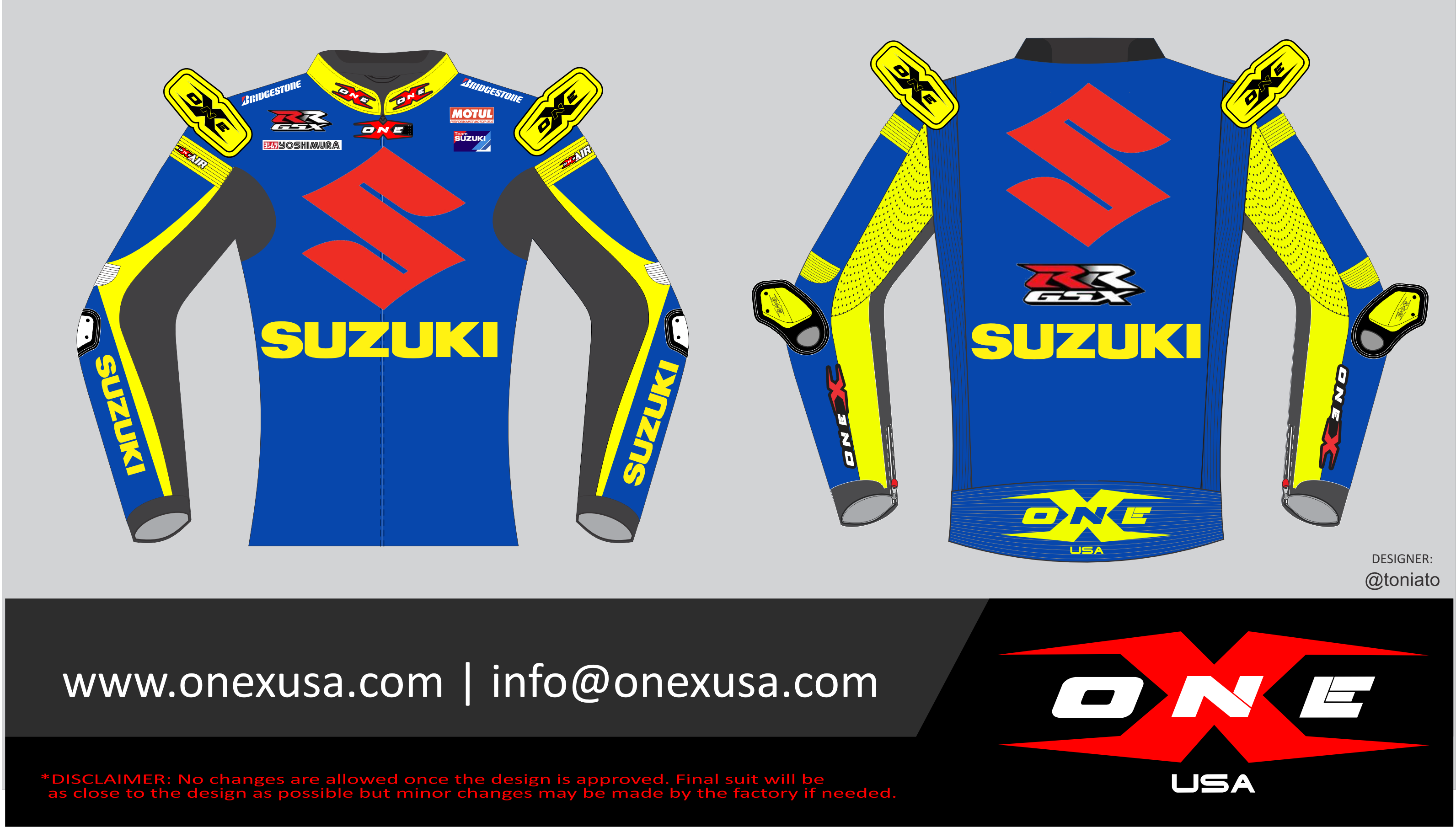 OneX USA Pro Custom Jacket