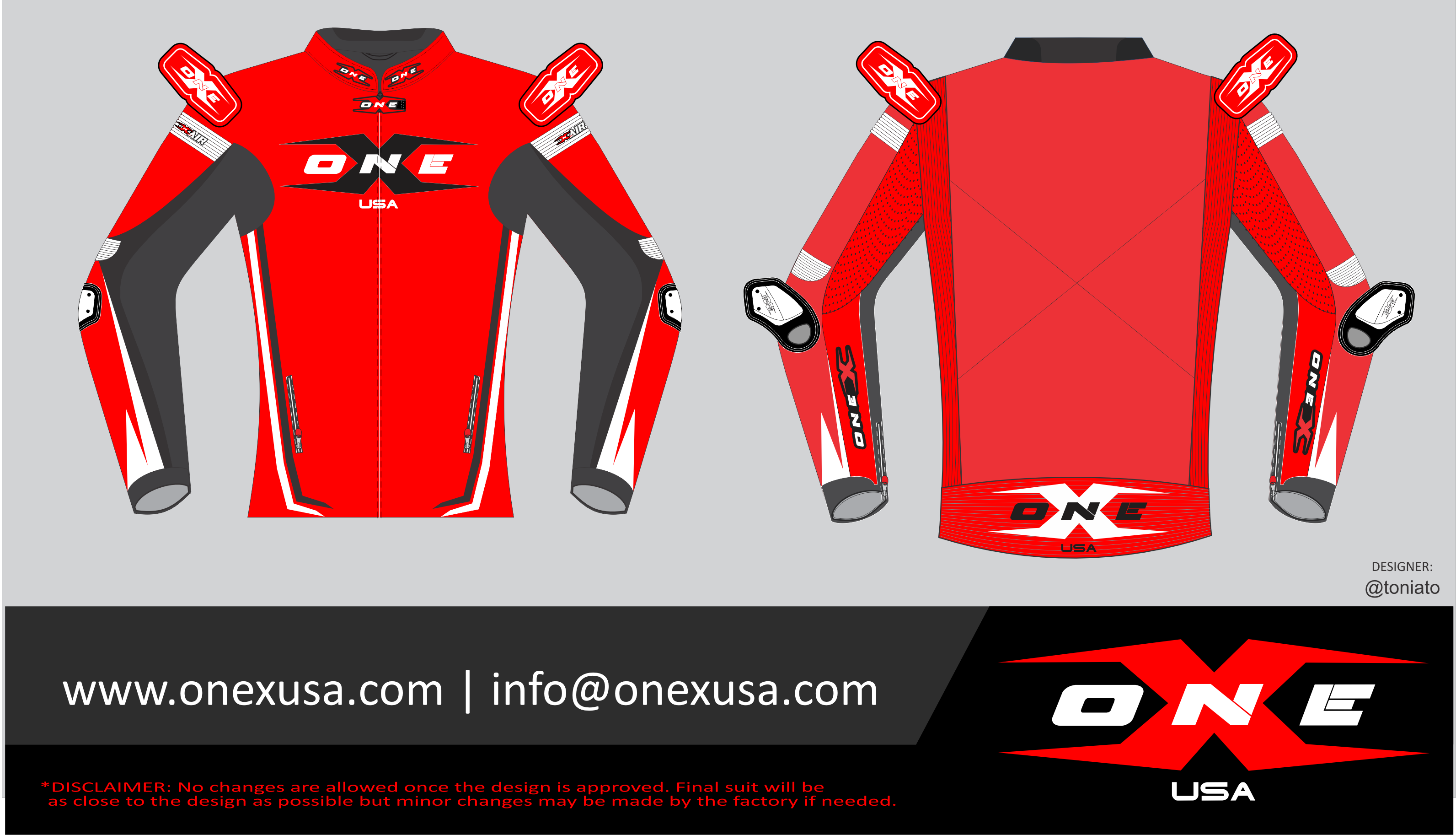 OneX USA Pro Custom Jacket