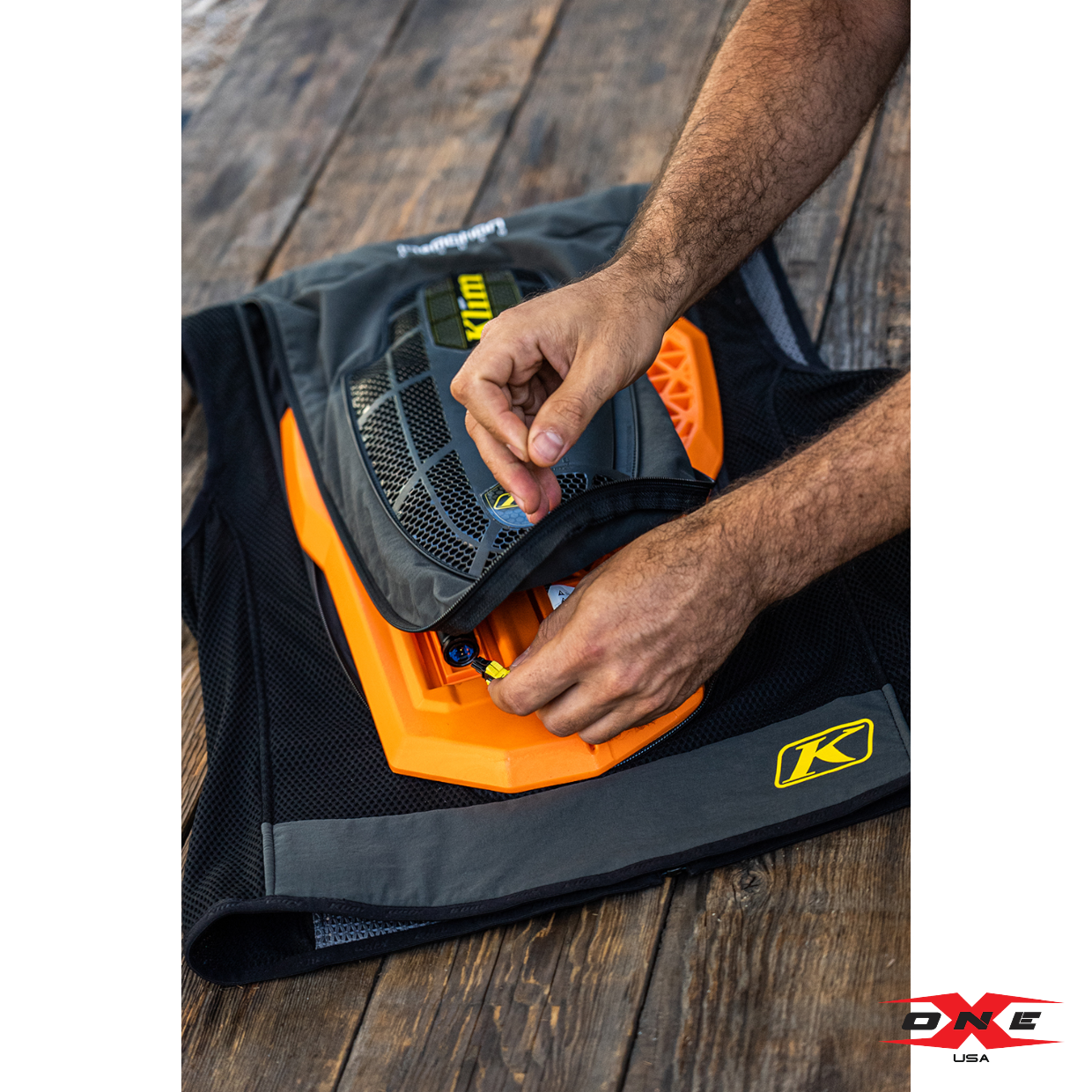 Airbag Vest Compatible D3O Level 2 Back Protector