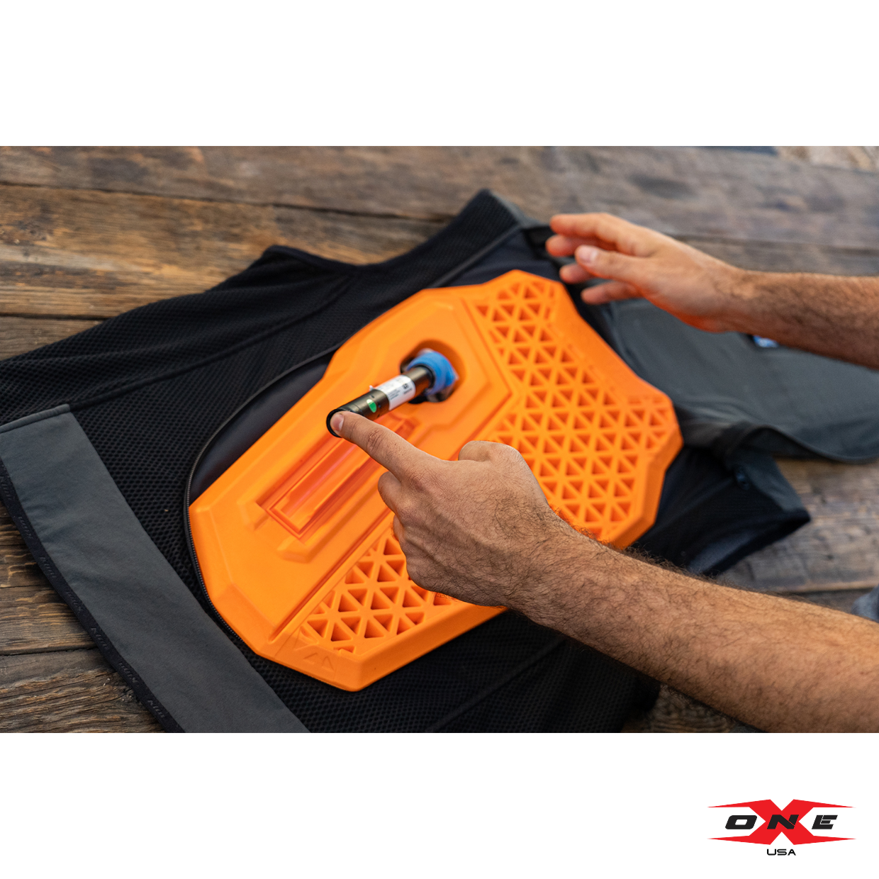 Airbag Vest Compatible D3O Level 2 Back Protector