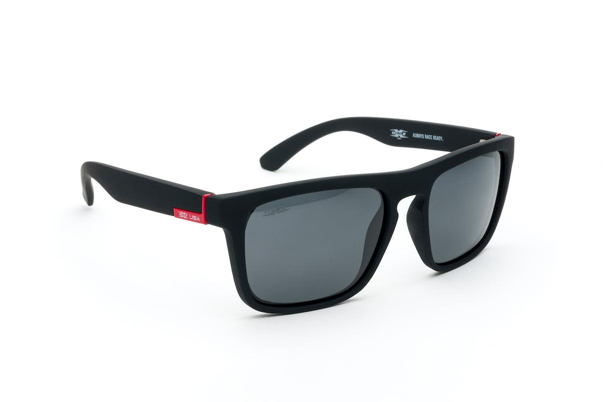 OneX Eyewear - XRS Sunglasses - Black/Red Black Lens - OneX USA