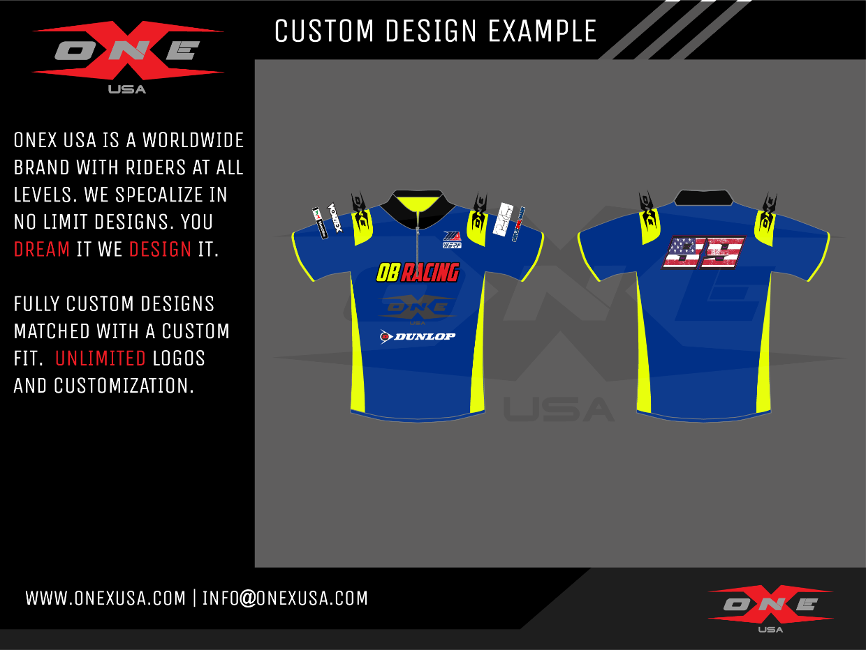 OneX USA Custom Team/Crew Shirts