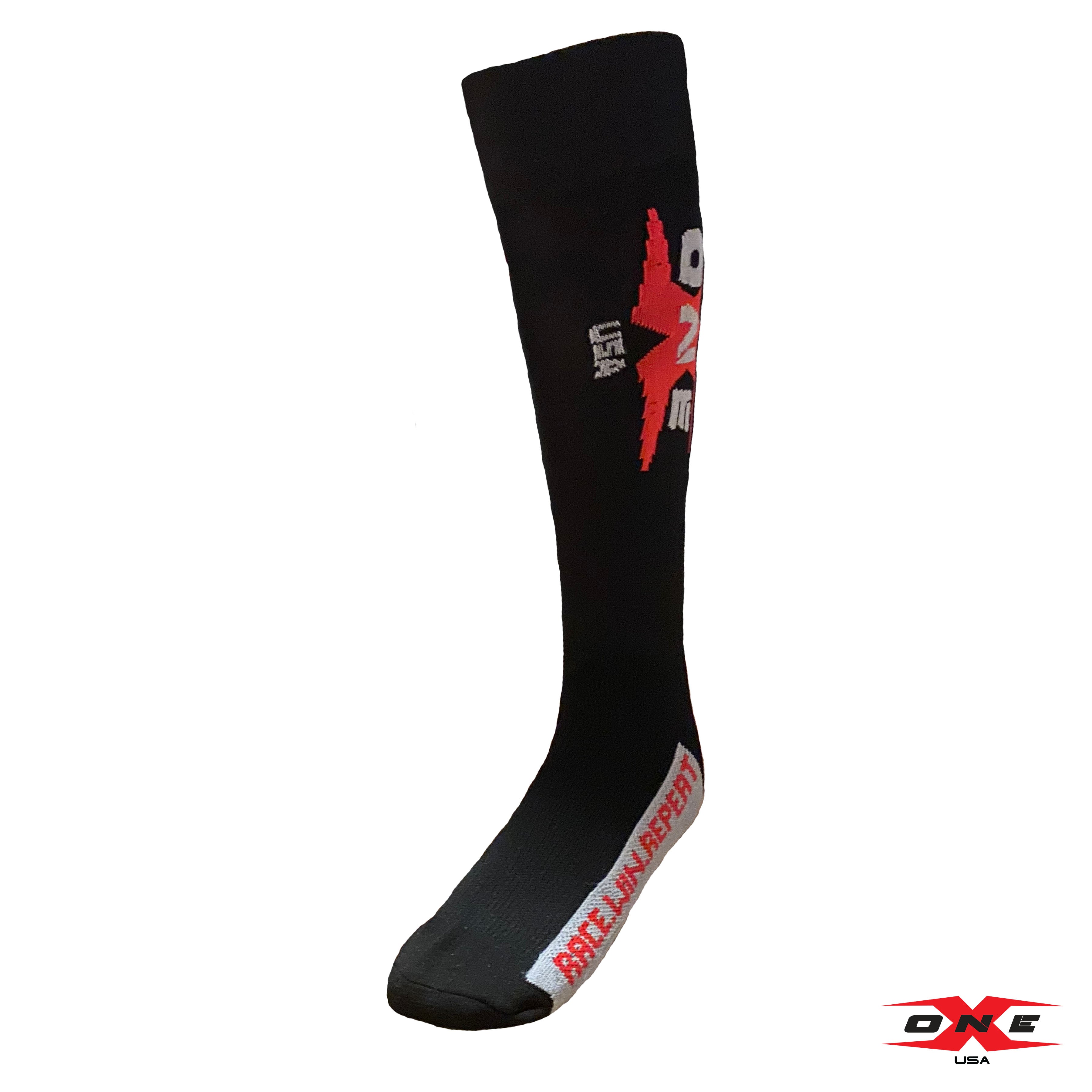 OneX USA Race. Win. Repeat. Performance Socks