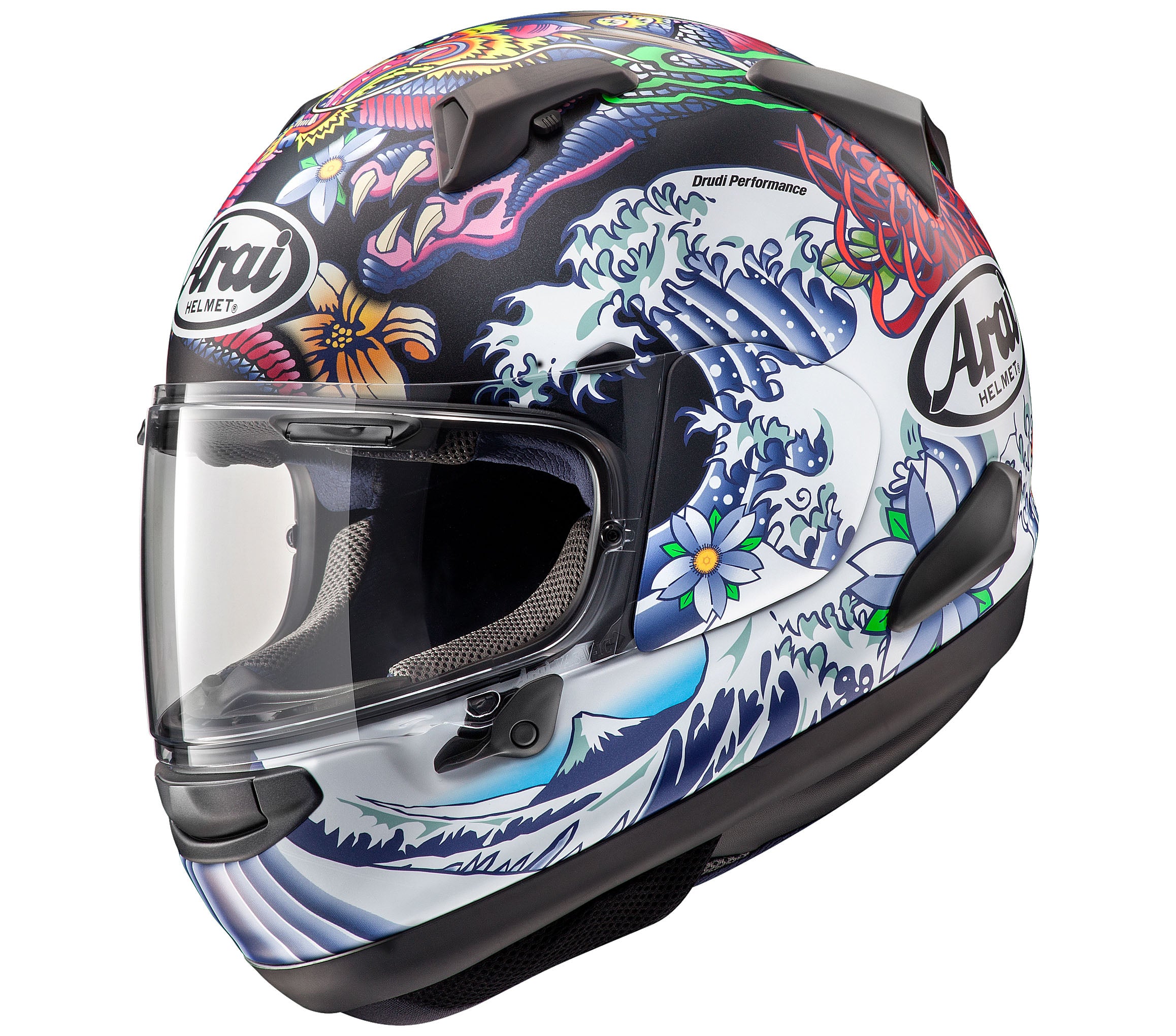 arai defiant helmet black and white Arai Quantum-X Oriental Black Frost Helmet Small