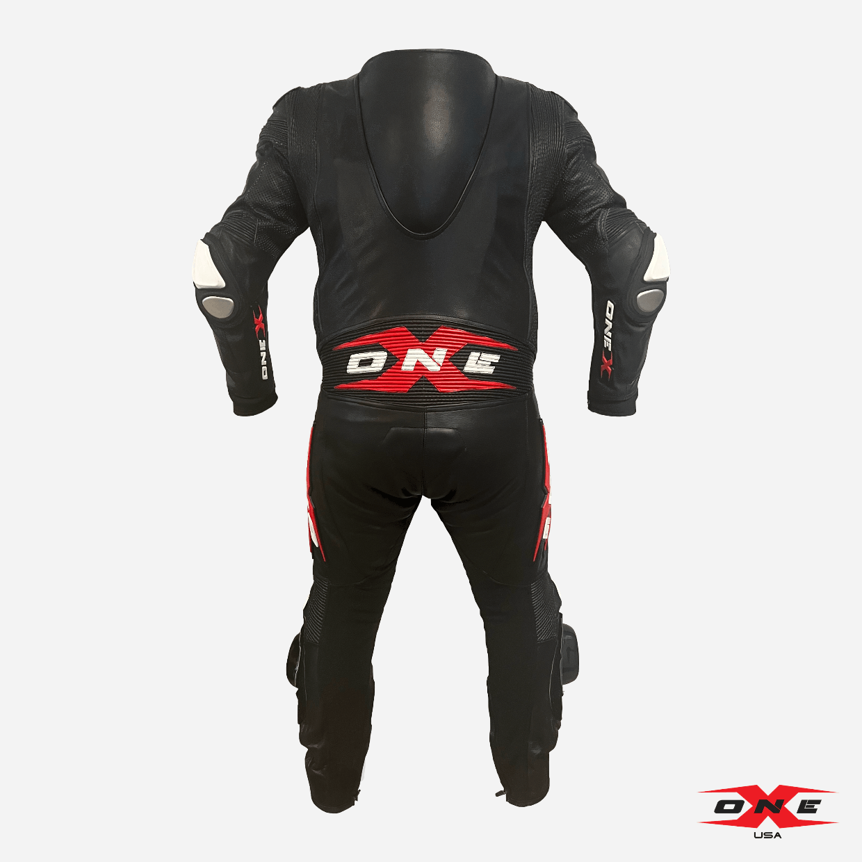 OneX USA XR22 Airbag Ready Pro Race Suit - One Piece - Black - OneX USA