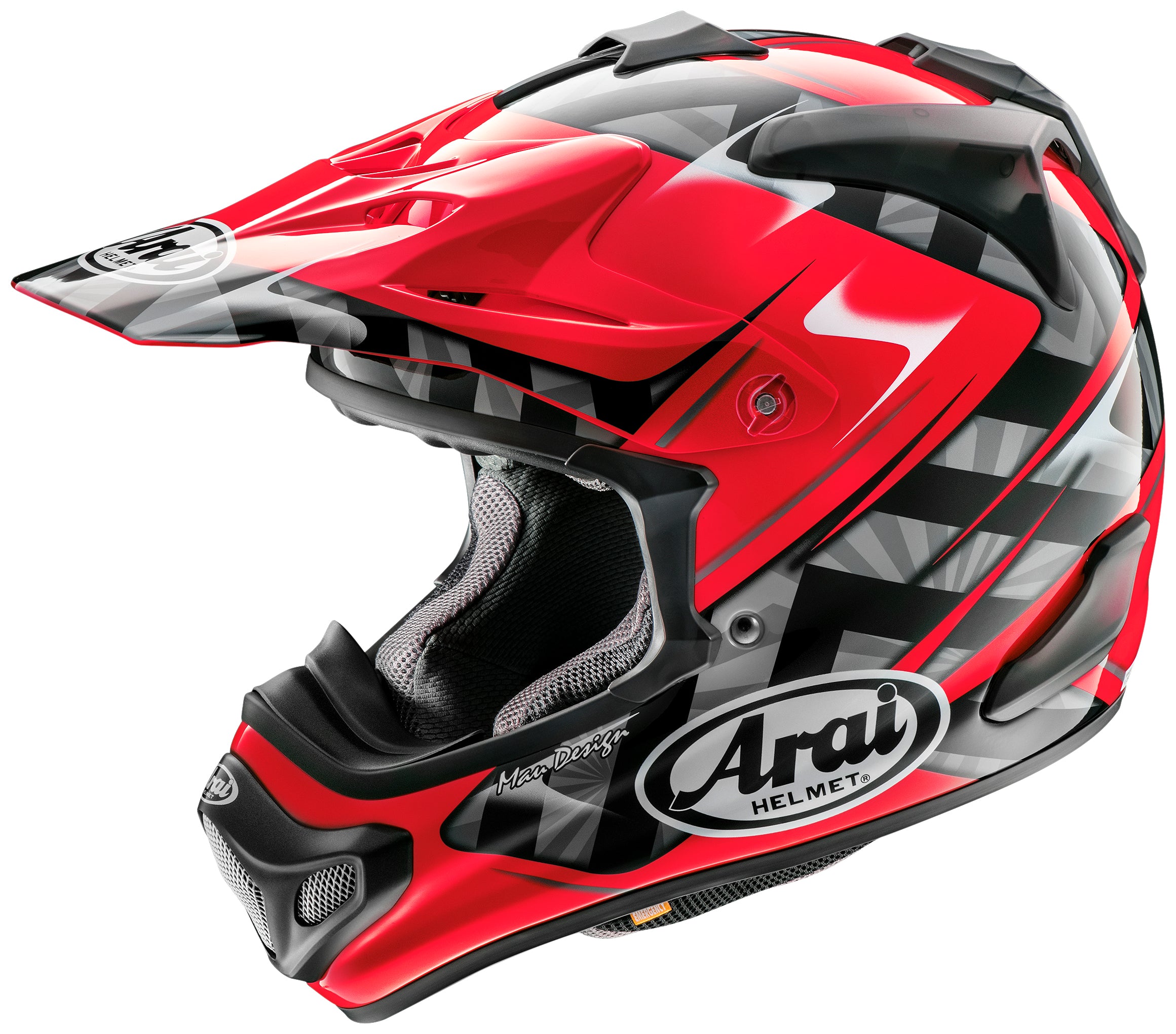 2021 arai helmets Arai VX-Pro4 Helmet - Scoop - Red