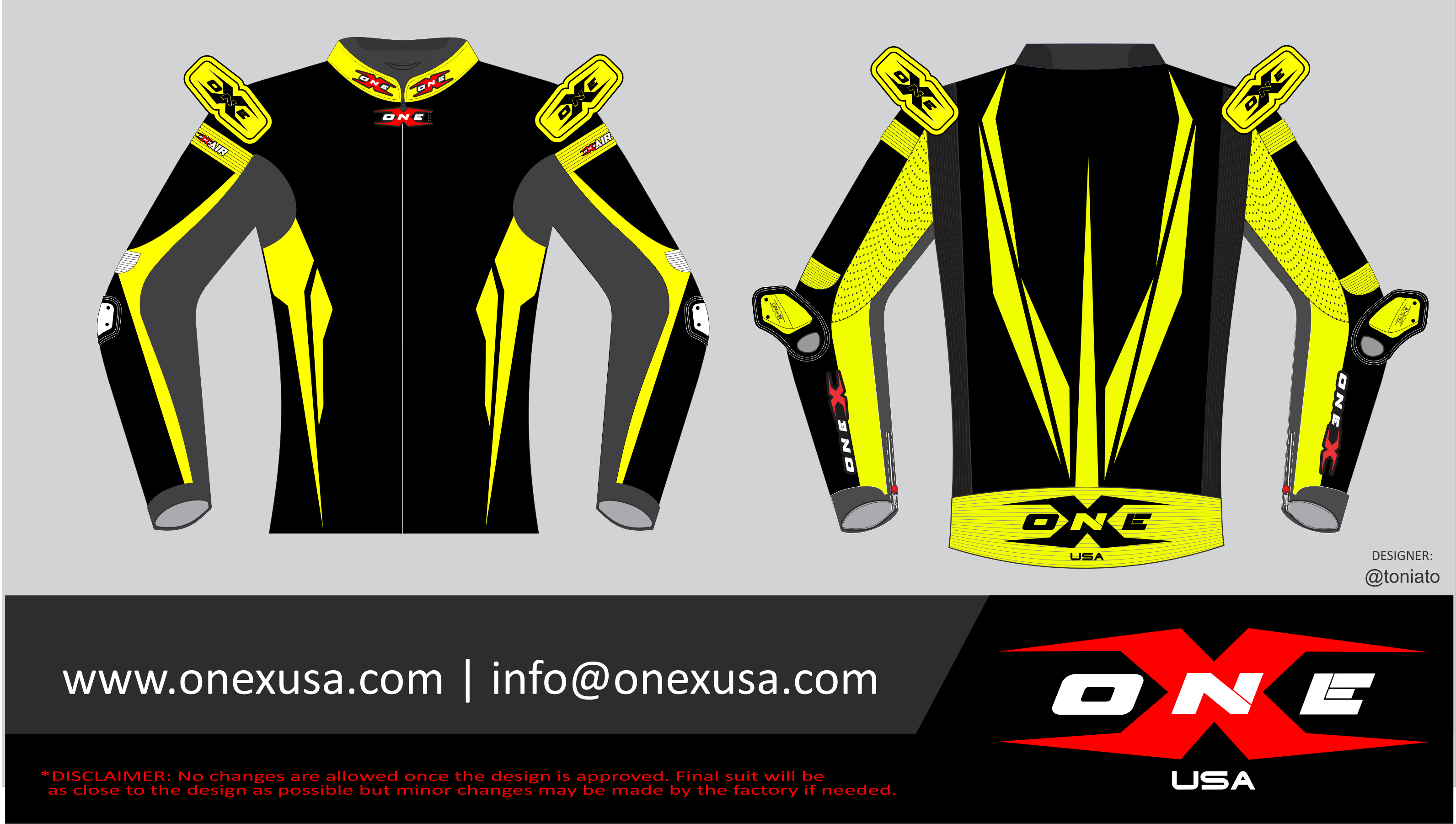 OneX USA Pro Custom Jacket