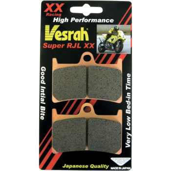 VESRAH JL Sintered Metal Brake Pads - VD-248RJL-XX (SET OF 2)