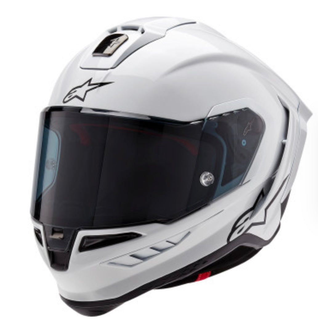 ALPINESTARS  Supertech R10 Helmet - Gloss White