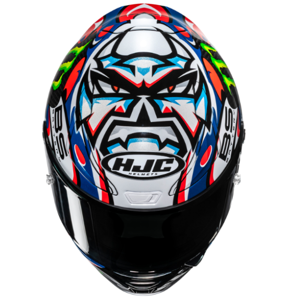HJC RPHA 1N V2 Carbon Helmet - Quartararo Le Mans III - MC21
