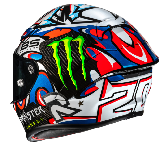 HJC RPHA 1N V2 Carbon Helmet - Quartararo Le Mans III - MC21