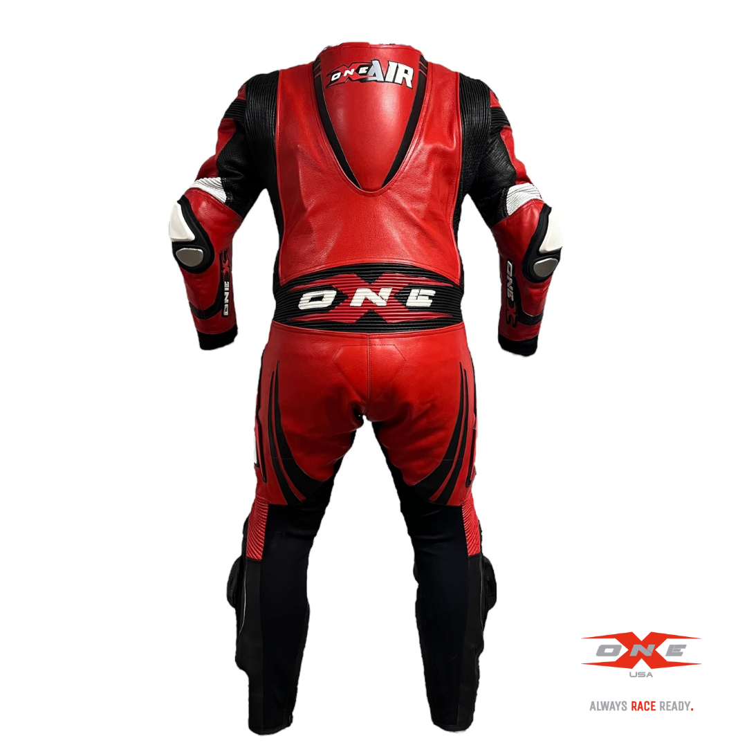 OneX USA XR23 Airbag Ready Pro Race Suit - Red / black [NEW]