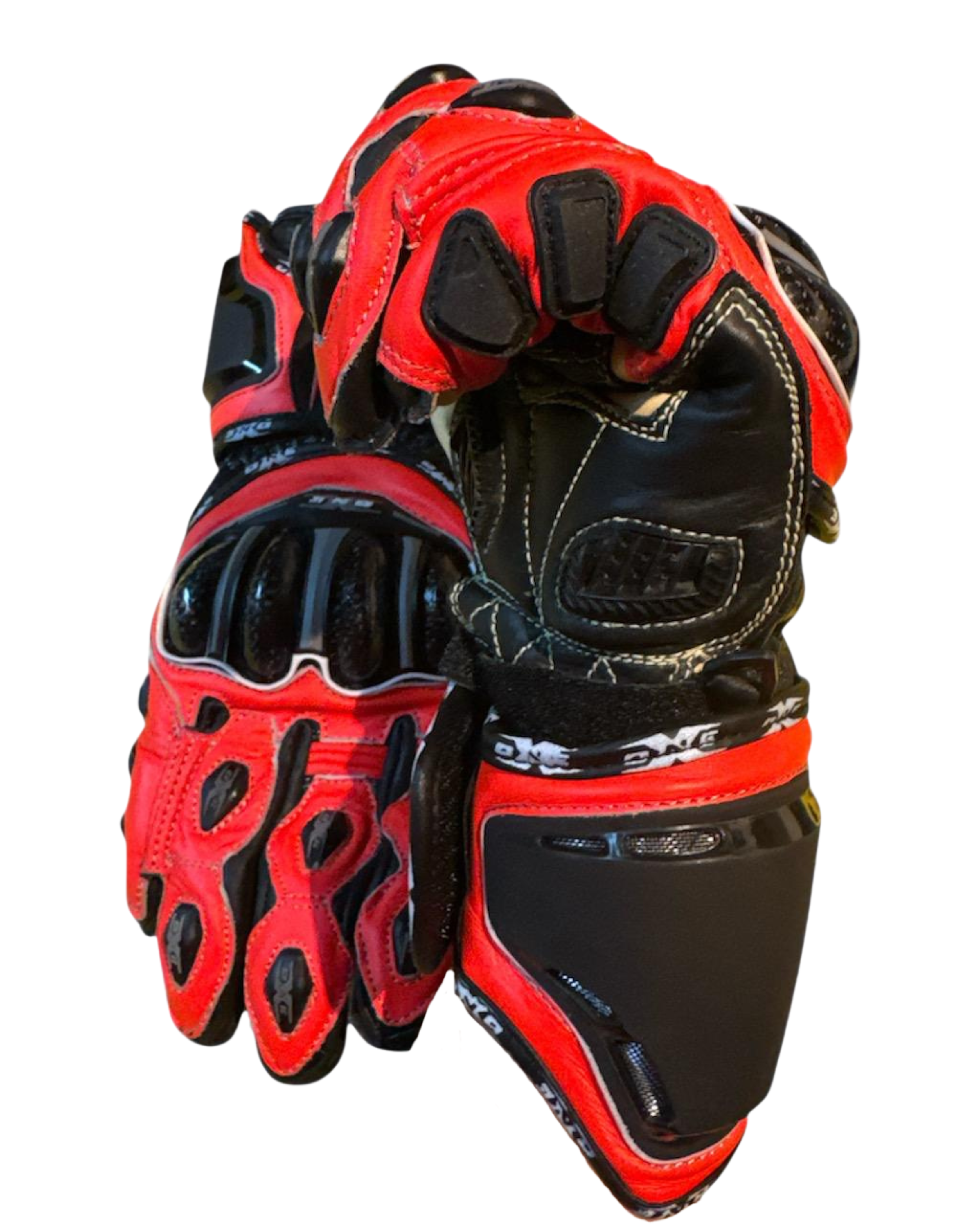 OneX USA Pro Race Gloves - Fluor Red