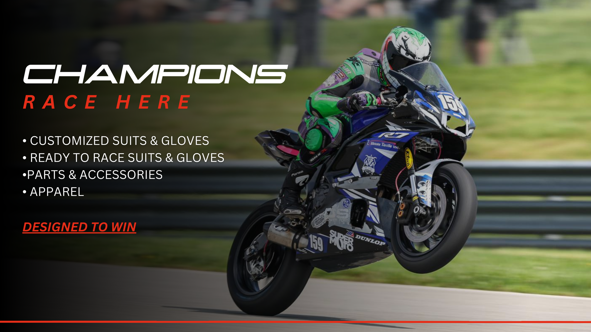 Custom motorcycle 2025 race suits