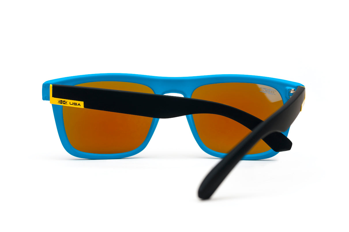 OneX Eyewear - XRS Sunglasses - Black/Blue Blue Lens