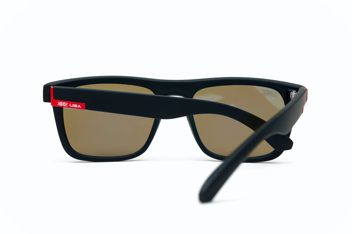OneX Eyewear - XRS Sunglasses - Black/Red Red Lens