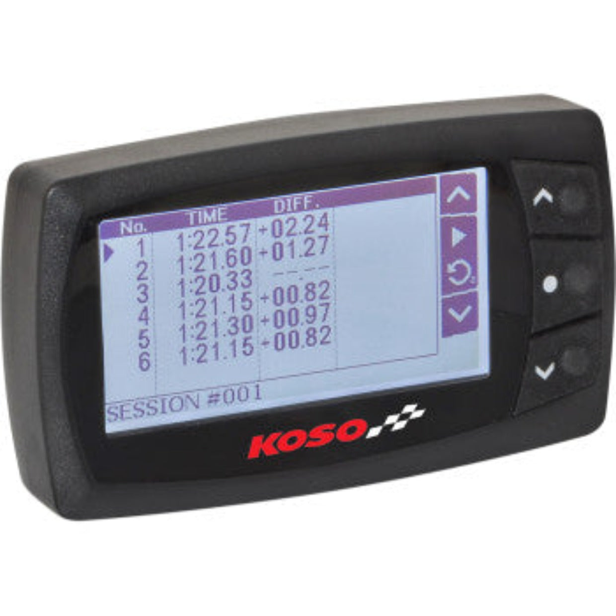 KOSO North America BA045100 Mini GPS Lap Timer
