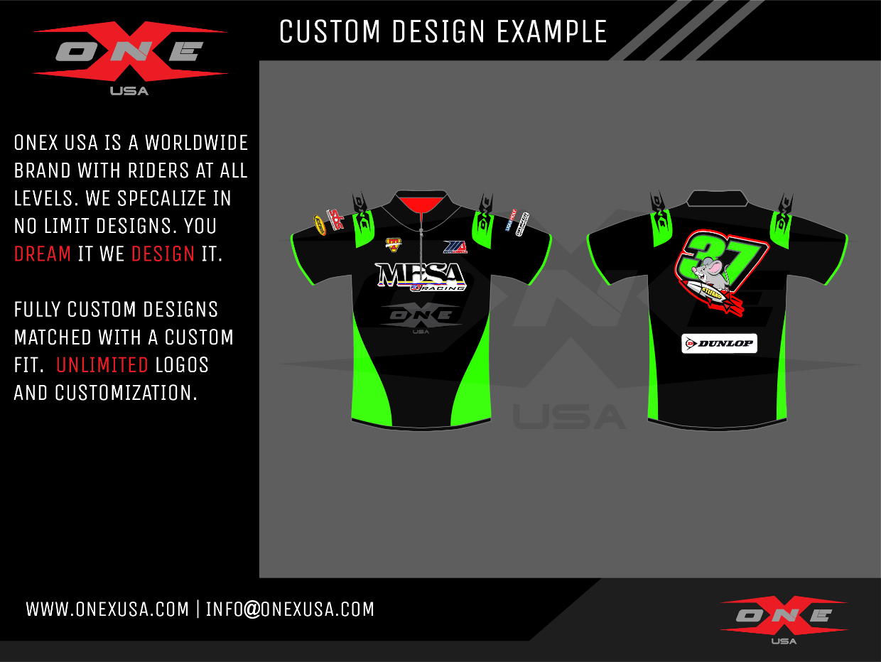 OneX USA Custom Team/Crew Shirts