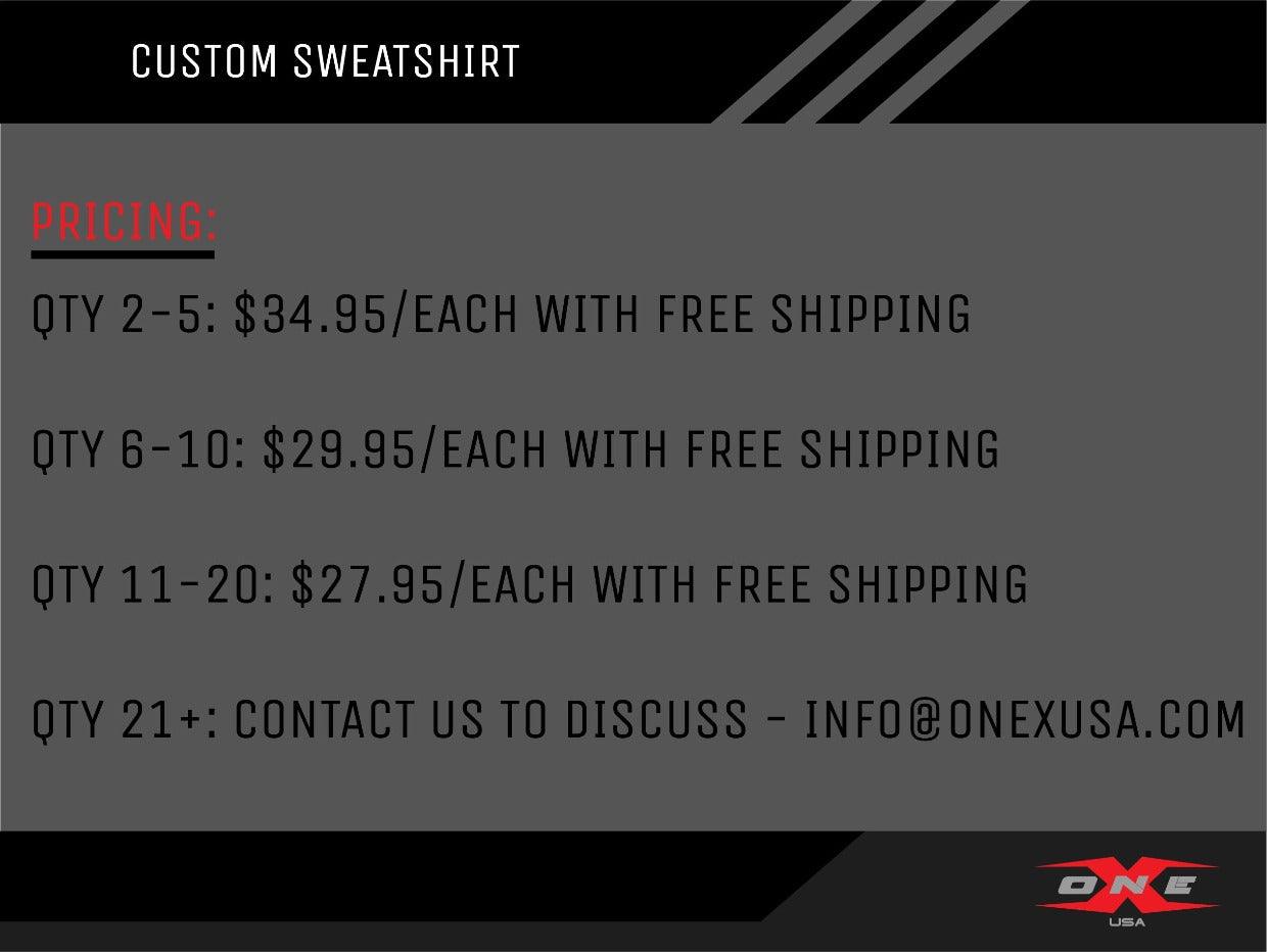 OneX USA Custom Racer Sweatshirt - OneX USA