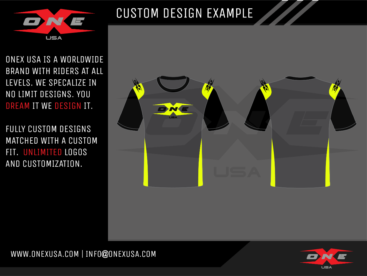 OneX USA Custom Racer T-Shirt