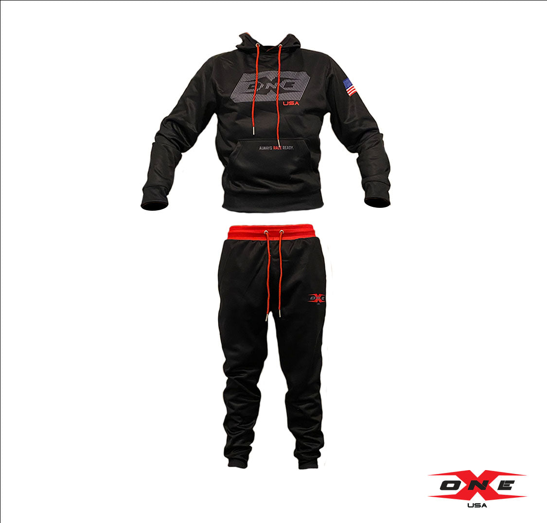 OneX USA Custom Racer Hoodie & Sweatpants Tracksuit