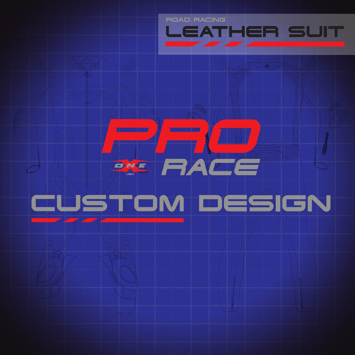 Custom Racewear Project One Racing OneX USA - Leader in Custom Motorcycle Race Suits, Gloves, and Gear