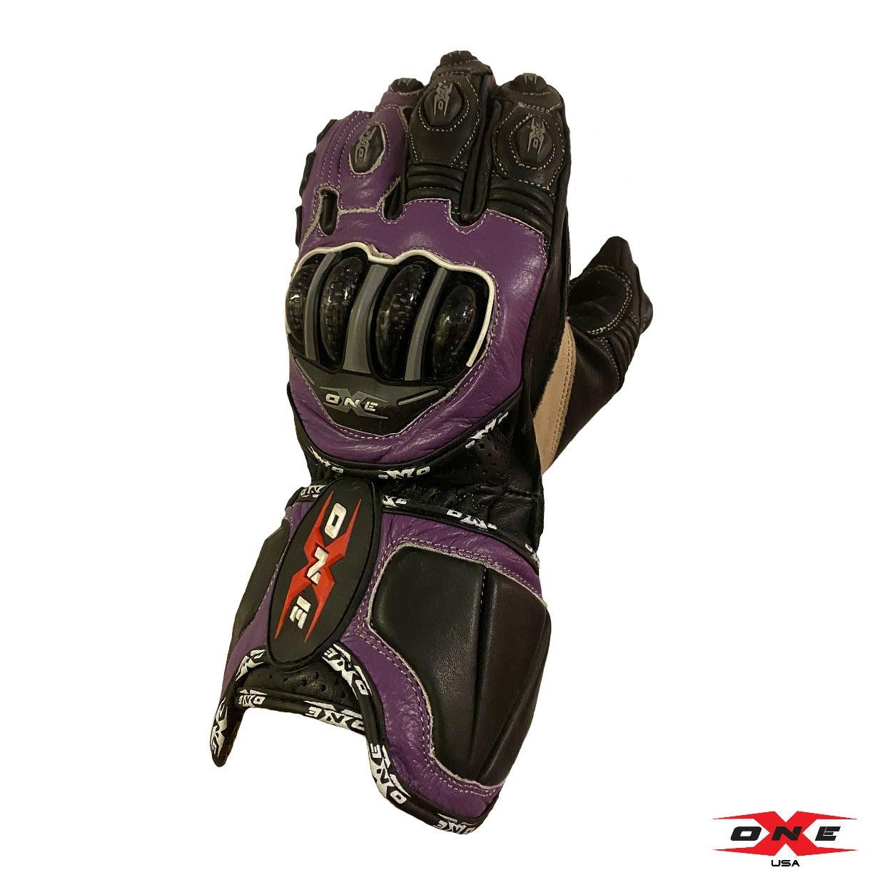 OneX USA Pro Race Gloves - Purple - OneX USA