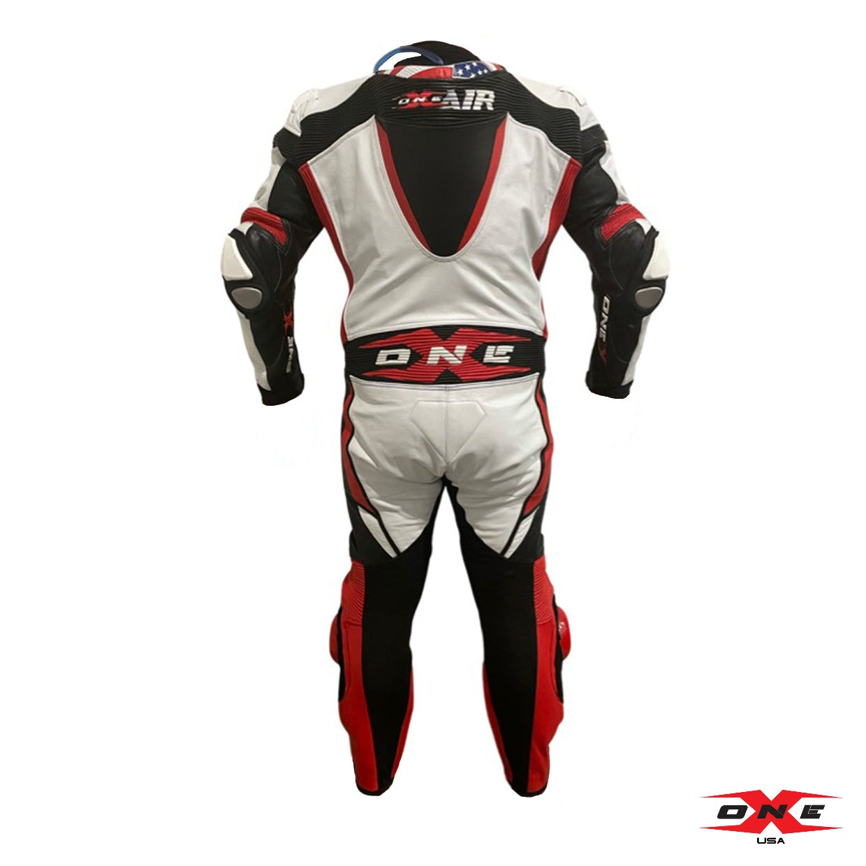 OneX USA XR22 Airbag Ready Pro Race Suit - White/Red