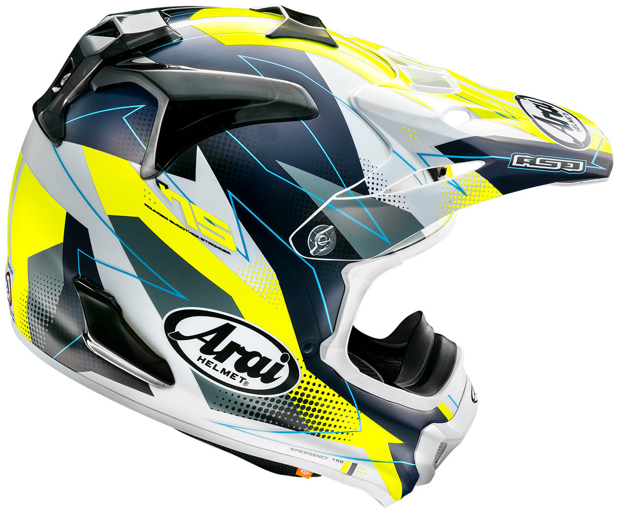 arai xd4 catch yellow medium XD-5 Adventure Helmet Graphic Design Options | TMBR MOTO Consistently round and smooth shell Arai XD-5 - Snell 2020