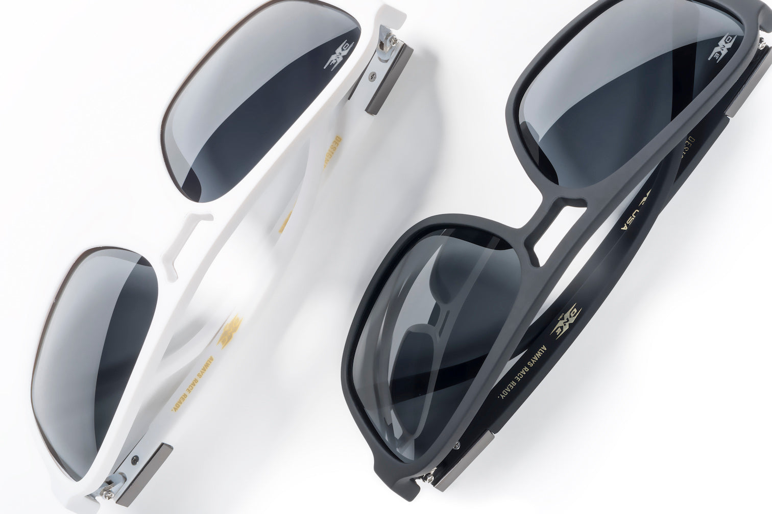 OneX Eyewear - XRS-2 Sunglasses - White/Black Lens