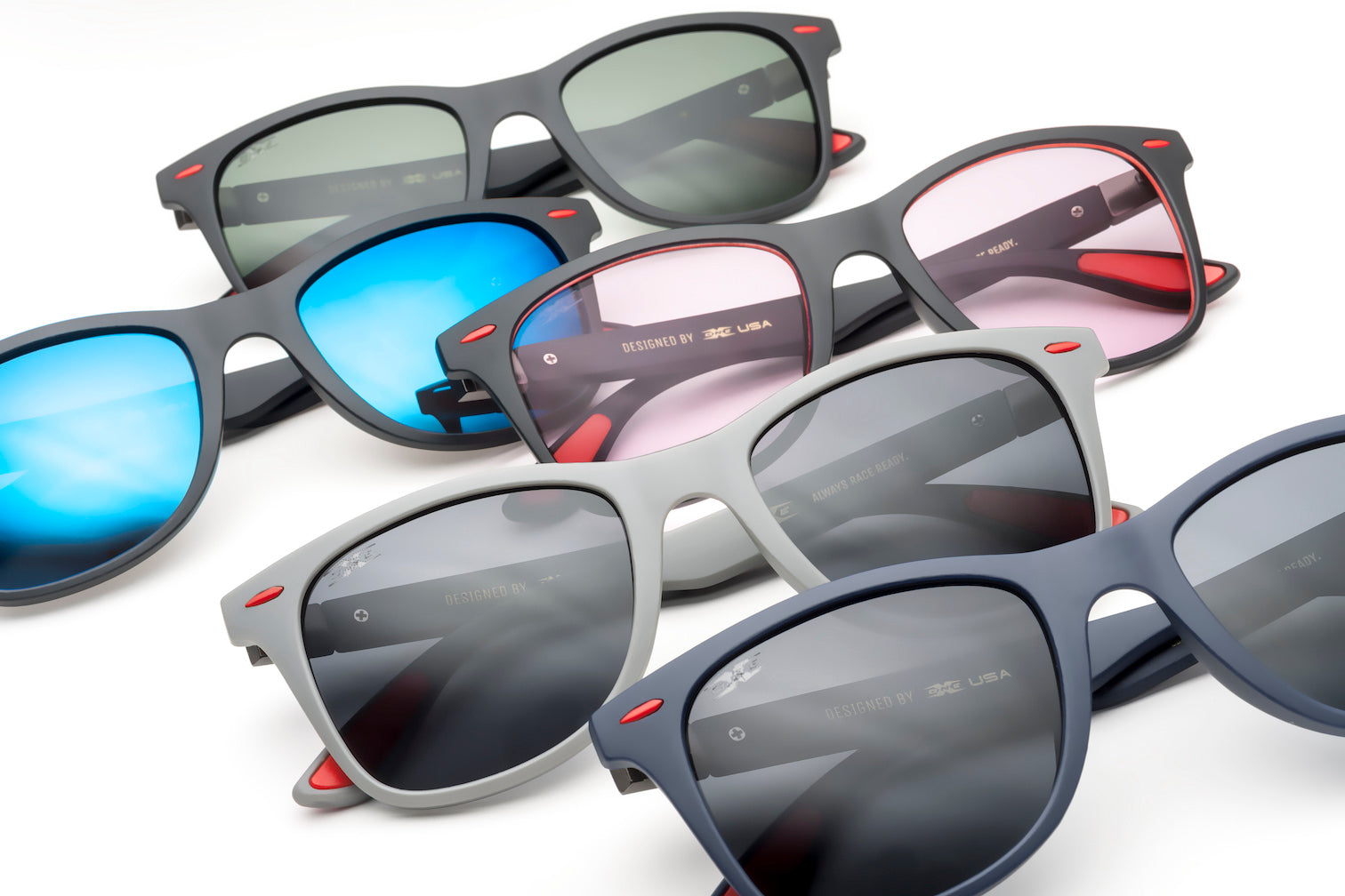 OneX Eyewear - XRS-6 Sunglasses - Grey/Black Lens